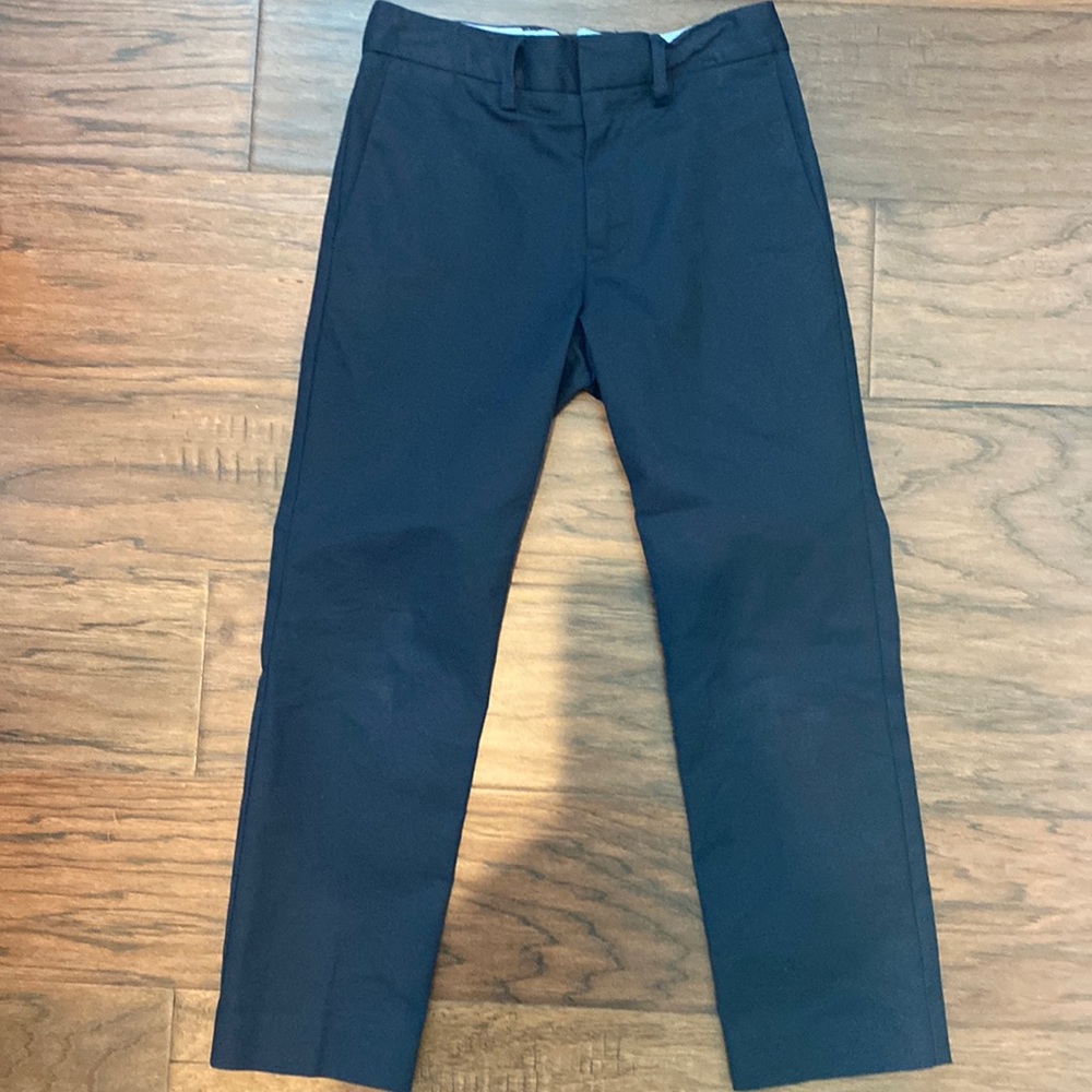 Boys size 5 Crewcuts Navy pants
